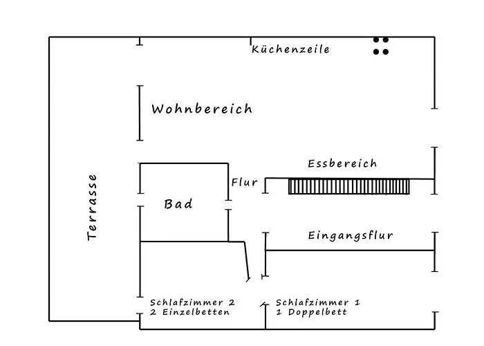 شقة Altes Zollhaus, Fewo- Nr 1 Barendorf (Mecklenburg-Vorpommern)